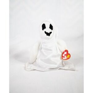 TY Beanie Babies Sheets The Ghost, October 31, 1999 stuffed toy plush